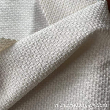 Mang vải polyester rayon dobby cho bộ đồ phù hợp